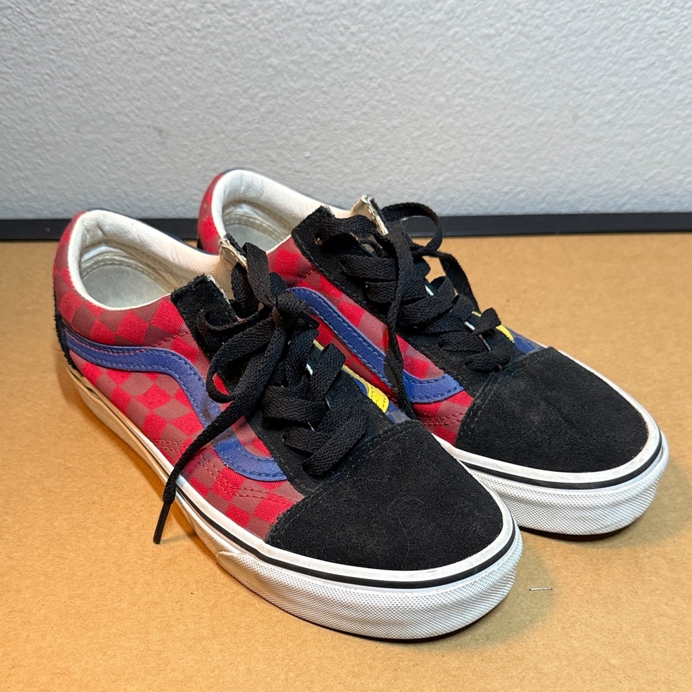 Vans Old Skool OTW Rally Checker Multi Black